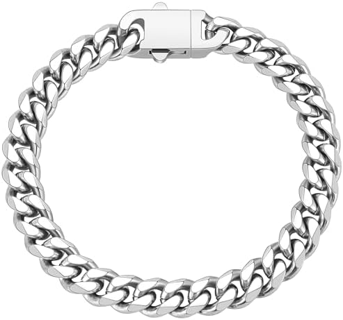 Mens Silver Colored Bracelets for Men